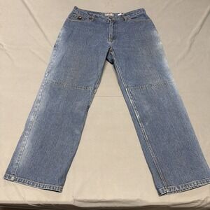 Joe Rocket Jeans Mens 34x29  Blue Steel Reinforced Motorcycle Riding Denim Gear